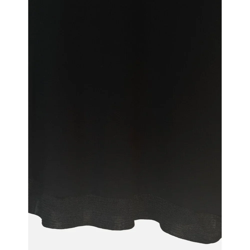2/$25 Zara W&B Black Small Long Sleeve Top Round Neck Pullover - Picture 6 of 14